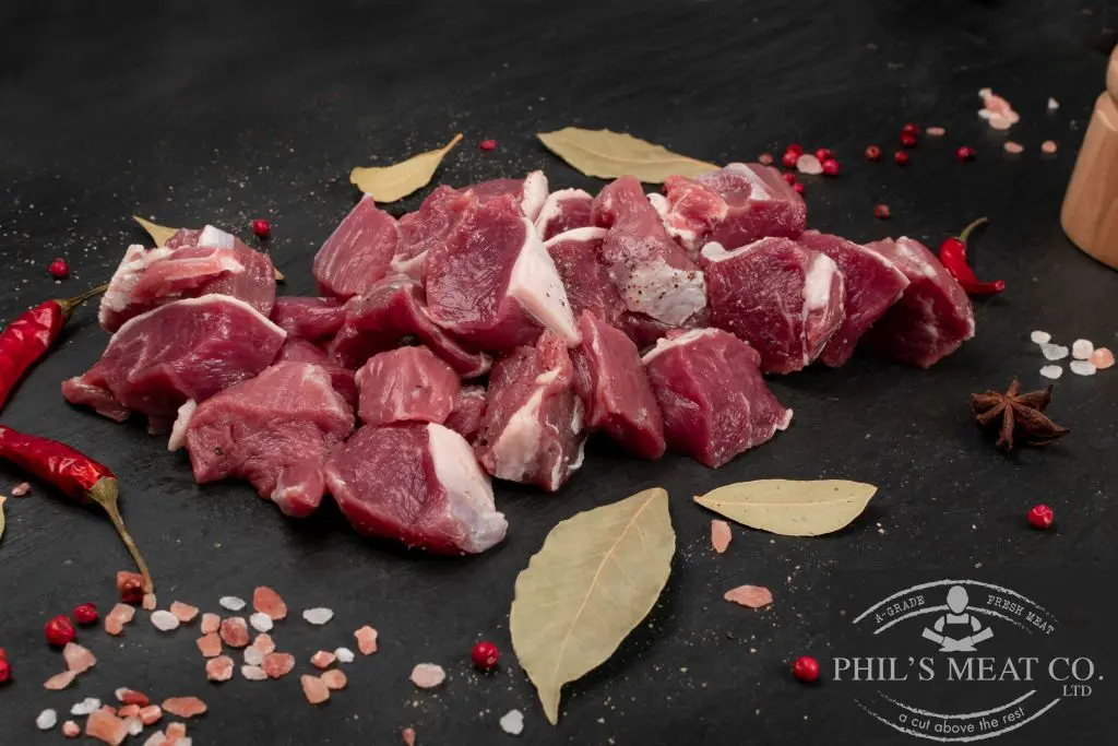 Fresh Lamb Cubes Boneless
