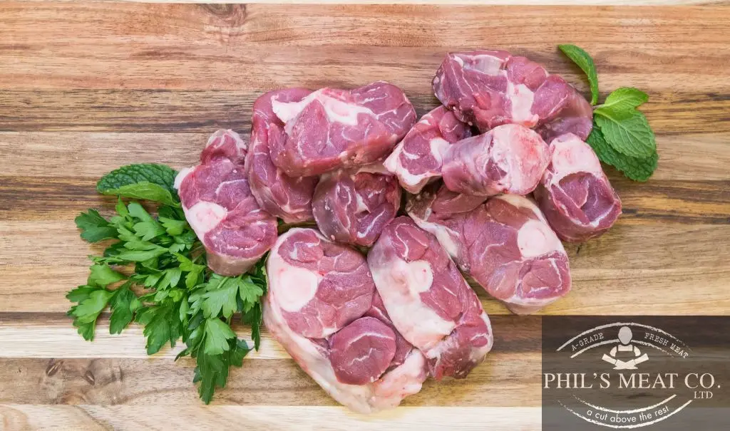 Fresh Lamb Shank Sliced