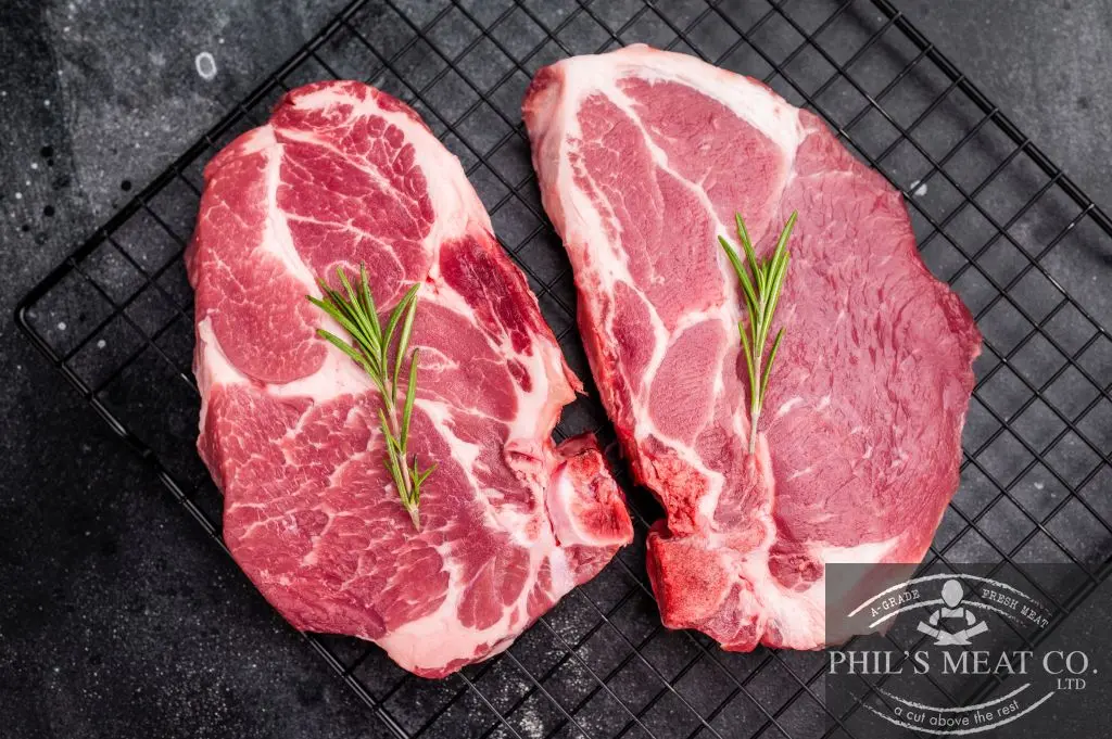 Fresh Pork Neck Steaks