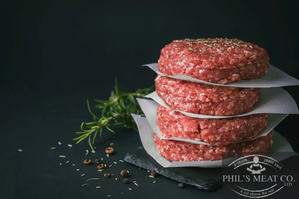 Beef Burgers Chargrill (4 x 150g)