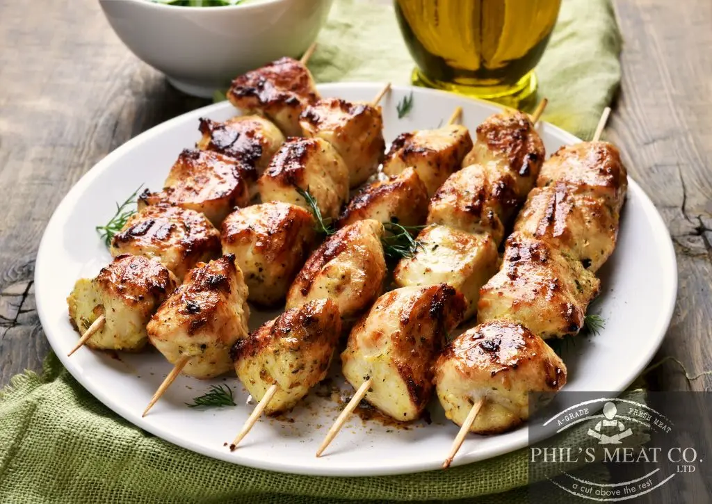 Fresh Chicken Sosatie/Brochettes Marinated