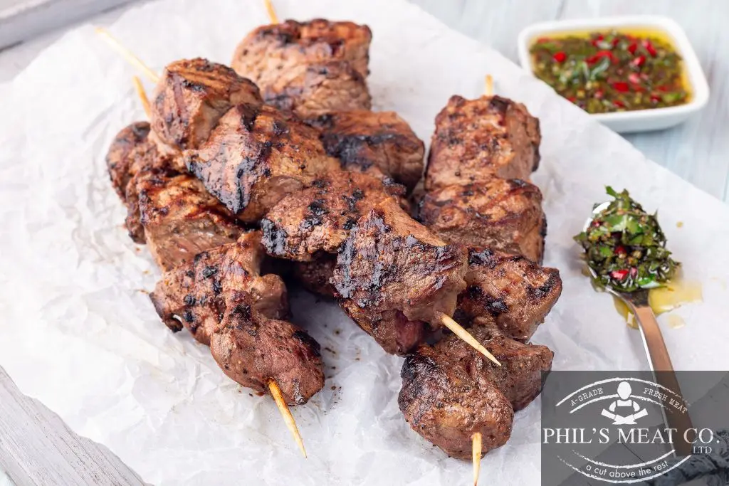 BEEF SOSATIE/BROCHETTES MARINATED