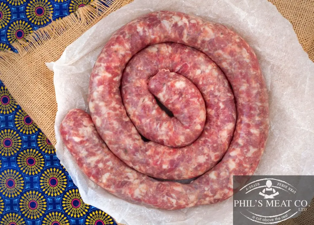 Phil's Garlic Borewors