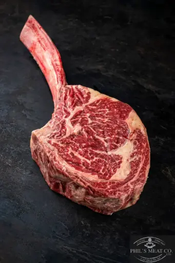 [WEB-FBA003] Tomahawk Steak Wagyu Grass-Fed Cat F1 MB 6-7